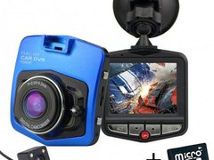 Camera auto Dubla iUni Dash 806, Full HD, 12Mpx, 2.5 Inch, 170 grade, Parking monitor, G senzor, Blu